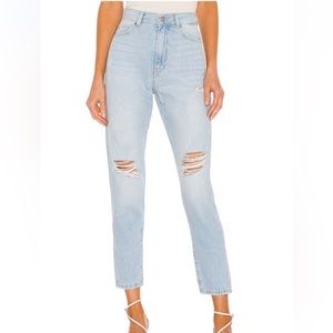 Dr. Denim Nora Jean in superlight Blue Ripped